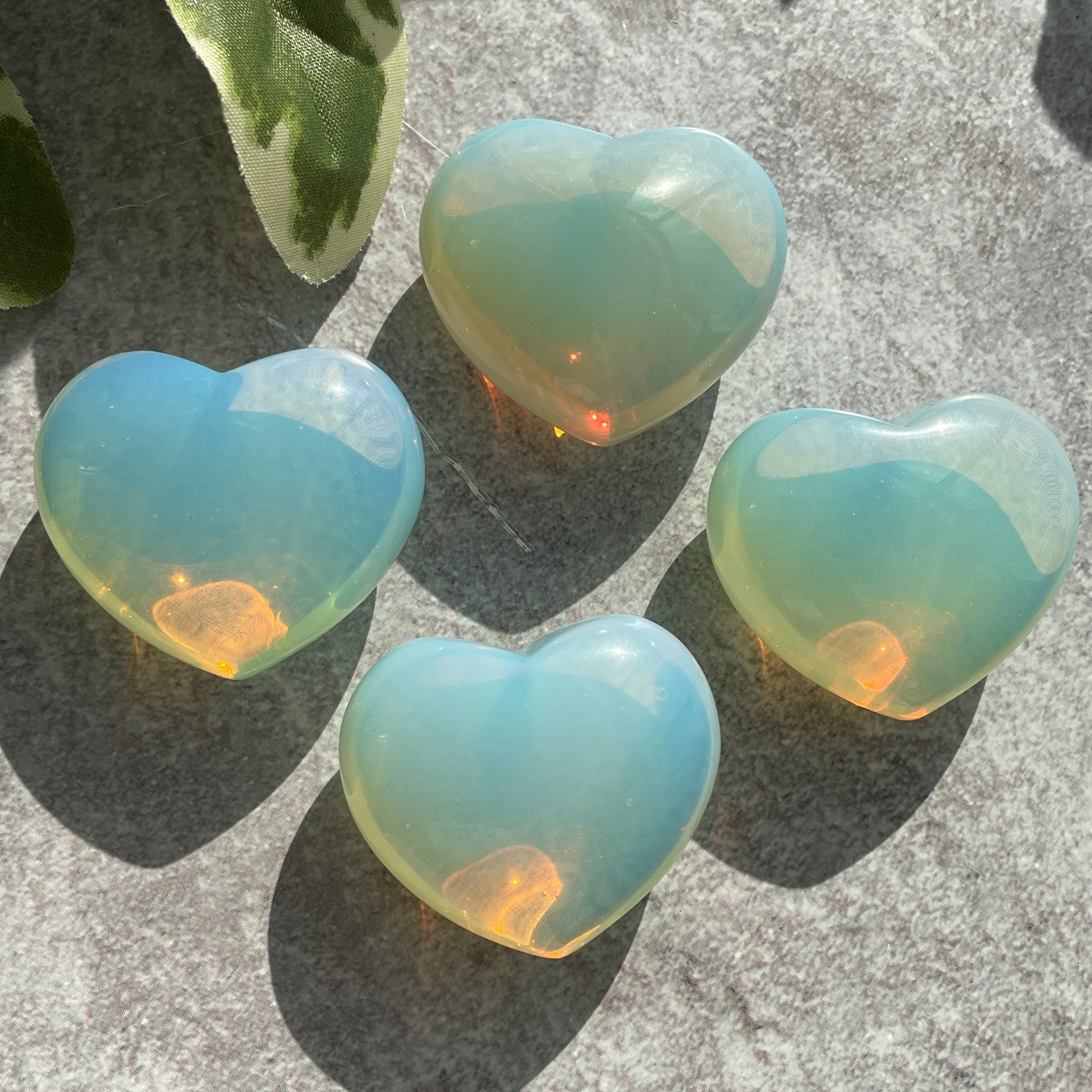 Opalite Heart 4cm Opalite Heart 4cm